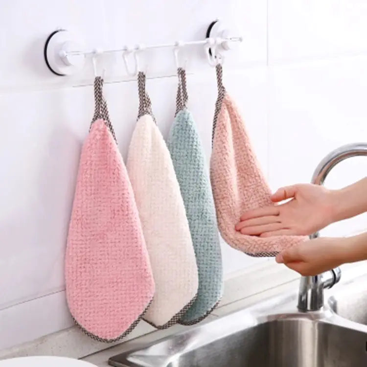 Double-Sided Absorbent Dish Cloth Towel