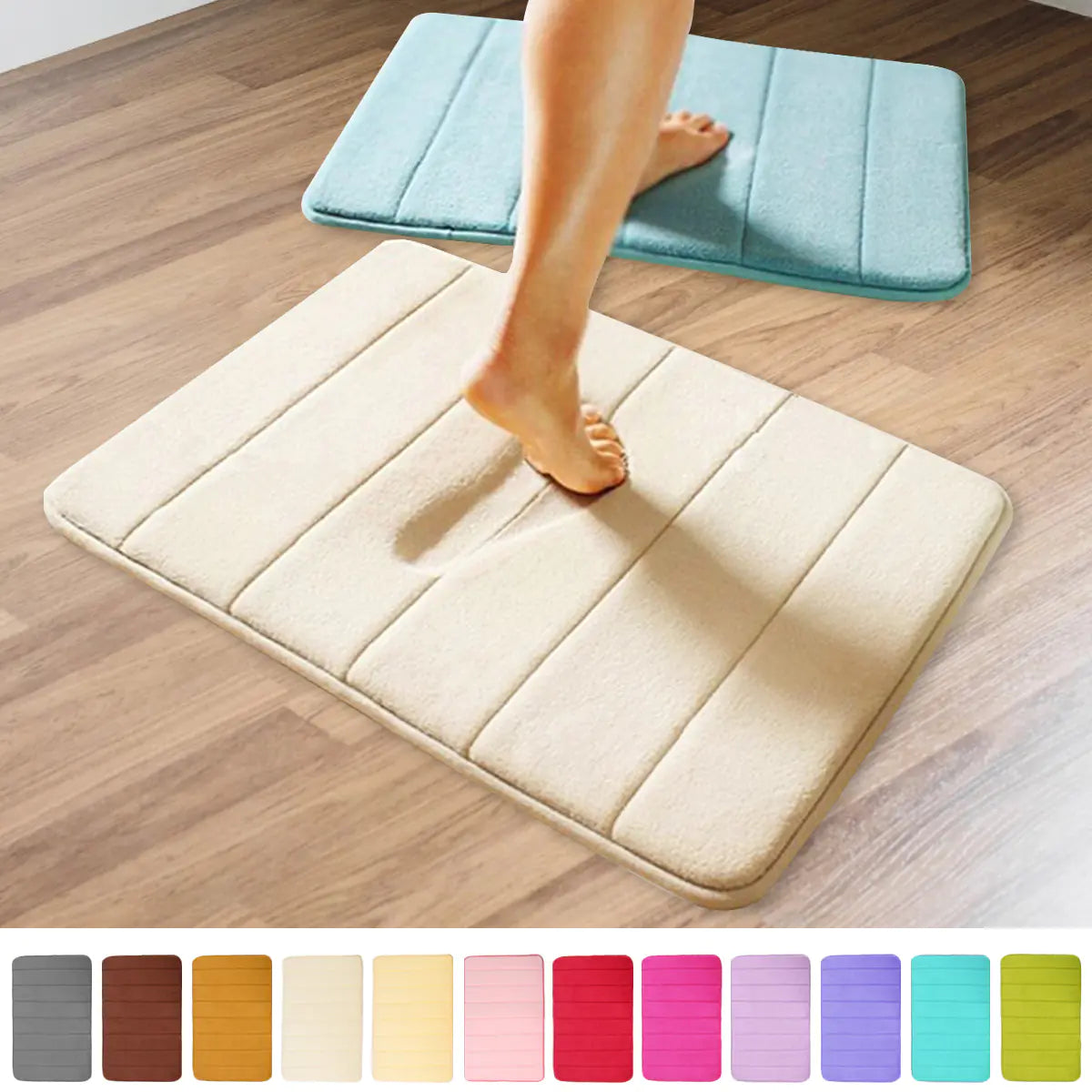 Lux Velvet Memory Foam Mat