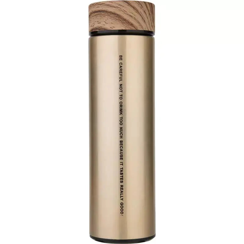 Wood Grain Insulated 304 Stainless Steel Travel Mug