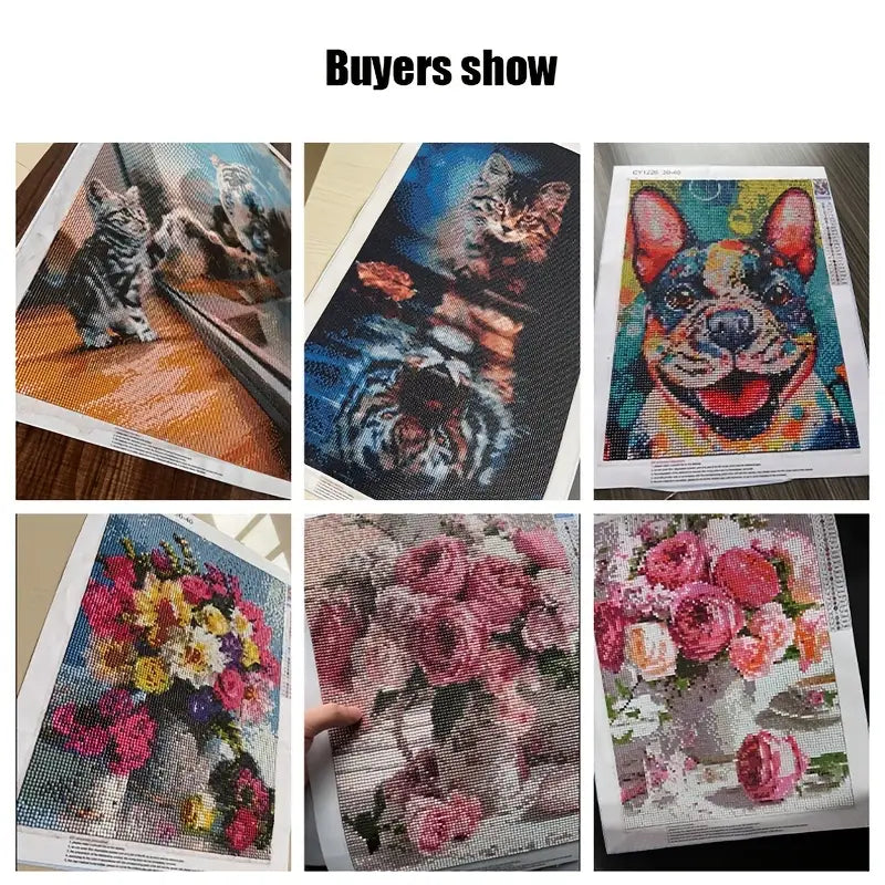 DIY 5D Diamond Painting Scenic Wall Art (No Frame)