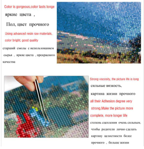 5D DIY Diamond Painting "Beautiful Seascape" Decor