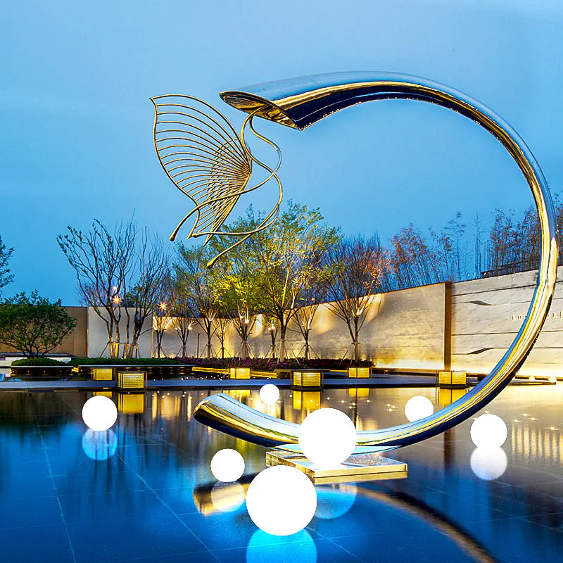 Colorful LED Garden Glowing Ball Lights for Outdoors