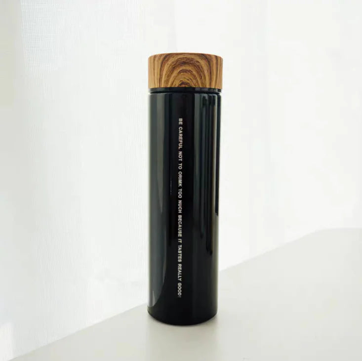 Wood Grain Insulated 304 Stainless Steel Travel Mug