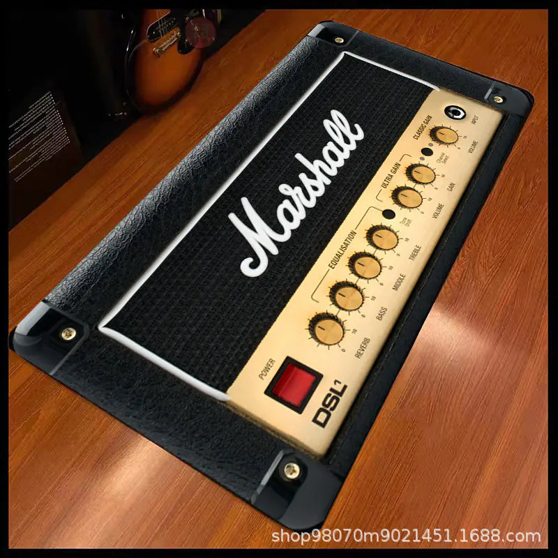Marshall Rocking Guitar Mat for Bedroom and Living Room