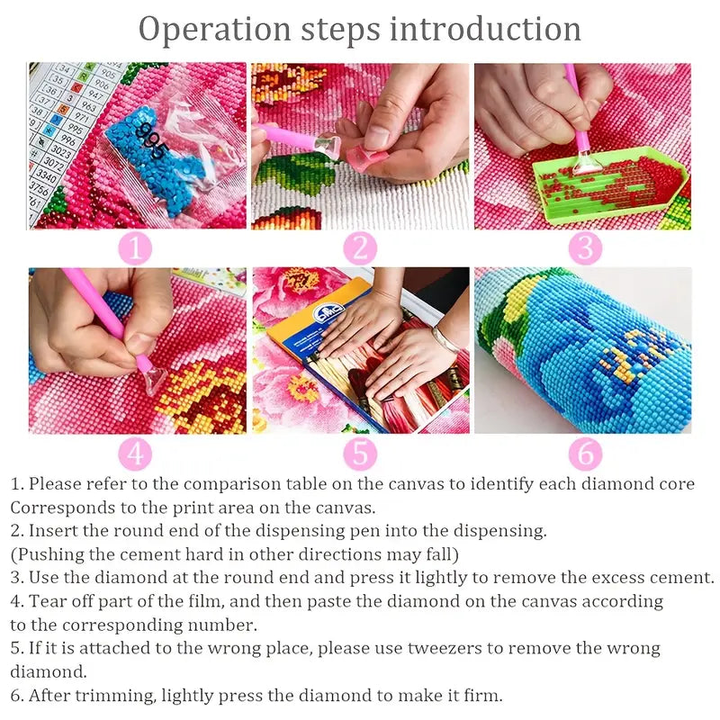 DIY 5D Diamond Painting Scenic Wall Art (No Frame)